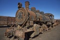 Baquedano Engine Shed, Chile Royalty Free Stock Photo