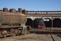 Baquedano Engine Shed, Chile Royalty Free Stock Photo