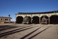 Baquedano Engine Shed, Chile Royalty Free Stock Photo