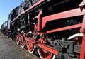 Old steam polish locomotive Royalty Free Stock Photo