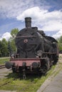 Old steam polish rail engine Royalty Free Stock Photo