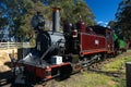 Old steam train