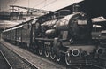 Old steam train Royalty Free Stock Photo