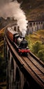 Hogwarts Express On Glenfinnan Viaduct: A Wizardcore Steam Train Journey