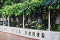 Old steel bells at the Golden Mount at Wat Saket in Bangkok, Thailand Royalty Free Stock Photo