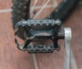 Old Steel black pedal