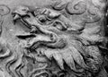 Old steel dragon Royalty Free Stock Photo