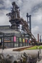 Old steel furnace in Parque Fundidora, Monterrey, Mexico Royalty Free Stock Photo