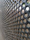 Old Steel grating texture background,Metal grid Royalty Free Stock Photo