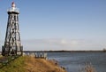 Old steel lighthouse Royalty Free Stock Photo