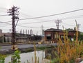 Old Steel Mill Exterior Royalty Free Stock Photo