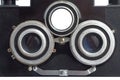Old stereo camera Royalty Free Stock Photo