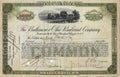 Old Stock Certificate 3 Royalty Free Stock Photo