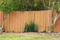 Old stockade fence