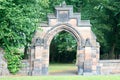Old Stone archway entrance Royalty Free Stock Photo