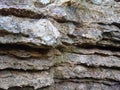 Old stone background texture. Cave wall rusty pattern scratched Royalty Free Stock Photo