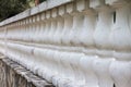 Old stone balustrade Royalty Free Stock Photo