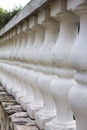 Old stone balustrade Royalty Free Stock Photo