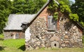 Old stone barns