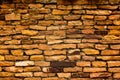 Old stone brick wall background. Royalty Free Stock Photo