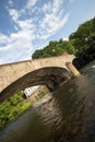 Old stone bridge altena germany Royalty Free Stock Photo