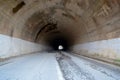 old stone built road tunnel Royalty Free Stock Photo
