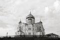 Old stone christian orthodox church