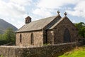 Old stone church in Buttermere Village Royalty Free Stock Photo