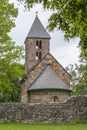 Old stone church in Nagyborzsony, Hungary Royalty Free Stock Photo