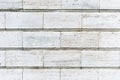 Old stone cladding plates on the wall closeup Royalty Free Stock Photo