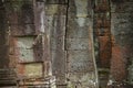 Old stone columns at Angkor Wat Royalty Free Stock Photo