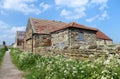 Old stone cottage in countryside Royalty Free Stock Photo
