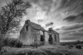 Old Stone Cottage in Ruins Royalty Free Stock Photo