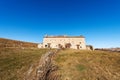 Old Stone Cowshed on Lessinia High Plateau - Verona Province Italy Royalty Free Stock Photo