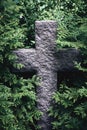 Old stone cross Royalty Free Stock Photo