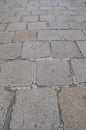 The old stone footpath Royalty Free Stock Photo