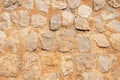 Old stone footpath. Abstract background Royalty Free Stock Photo