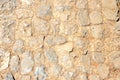 Old stone footpath. Abstract background Royalty Free Stock Photo