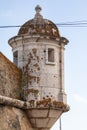 Old stone fort in Lagos city Royalty Free Stock Photo