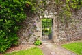 Old, stone garden wall