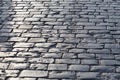 old stone granite pavement Royalty Free Stock Photo