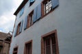 old stone habitation building - riquewihr - france