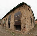 Old stone hall in Longwy, in Lorraine