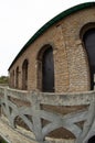 Old stone hall in Longwy, in Lorraine Royalty Free Stock Photo