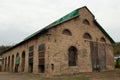 The old stone hall of Saintignon in Longwy