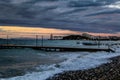 Old Stone Harbor Windy Sunset