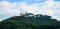 Hill houses in Tuscany Royalty Free Stock Photo