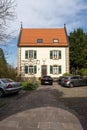 Old stone house at park