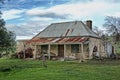 Old stone house ruins