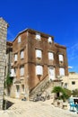 Old stone house on island Vis in Croatia Royalty Free Stock Photo